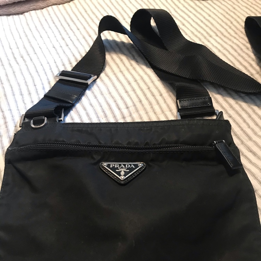 Prada Messenger canvas crossbody